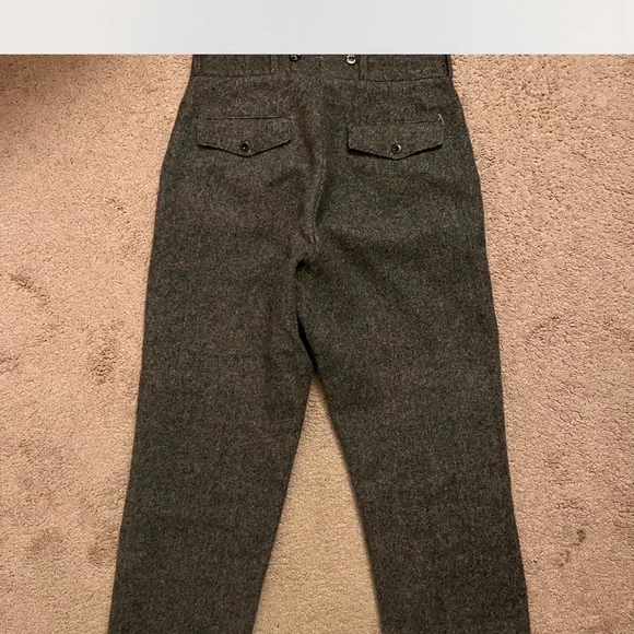 Vintage 90s Grey wool trousers - Picture 6 of 6